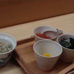 松川 - イクラ、じゃこ、からすみ、のり、御飯のおとも