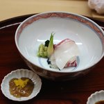 松川 - 淡路産の鯛、このわた