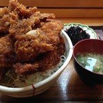大吉三 - ソースカツ丼（カツ5枚）
