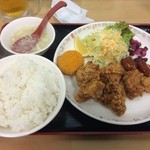 大阪王将 - 唐揚げ定食