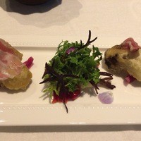 RISTORANTE YAGI - 牡蠣のフリットとジャガイモ