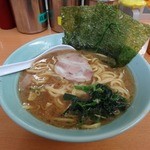 極楽汁麺 らすた - 「らすた」海苔をどけるとこんな感じ！