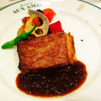 ブラッスリーオザミ 東京スカイツリータウン･ソラマチ店 - ステーキコース(山形牛のサーロインステーキ) 6,500円(＋972円)