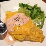 明太チーズオムレツ