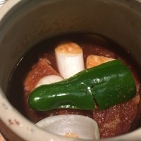 モランボン本店 - 壺漬け1本ハラミ