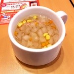 ガスト - 本日の日替わりスープ　※野菜とコーンのスープ