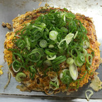 おっ好み焼 ようよう - お好み焼き定番そば、麺ハーフ・モチのトッピング