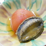 佳肴みを木 - アワビとトマトまるごと煮