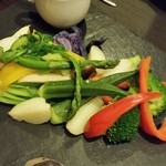 キュイジーヌR - 2016，2蟹味噌のバーニャカウダ