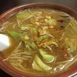 やしろ食堂 - みそラーメン 600円