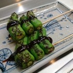 やきとり 松良 - ししとう２５０円(201602)