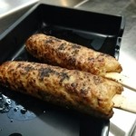 やきとり 松良 - つくね２本４００円(201602)