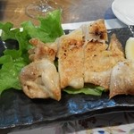 Jizake Ba- Yamashin - 鶏もも塩焼き