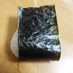 わりでんや - パイパリの焼き海苔を巻いて ”おかかおにぎり” を美味しく頂きました。