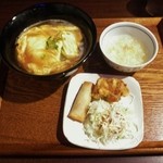 餃子の一品居 - 天津飯セット