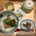 だし茶漬け　えん 日本橋ＣＯＲＥＤＯ店 - 炙り明太子と高菜 680円