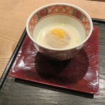 虎白 - 先付：海老芋 白味噌