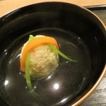 虎白 - お椀：蟹真丈