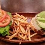 47473256 - アボカドモッツァレラバーガー