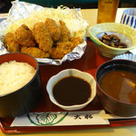 大松 - カキフライ定食（2000円分）