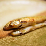 味 ふくしま - モロコ焼き・・・希少です。