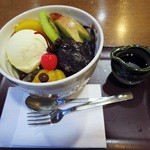 なごみ菓房 - クリームあんみつ　720円　（＾＾＠