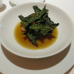 レフェルヴェソンス - 枯葉のよう～喉黒のソテーとカボスのサバイヨン、滝野川牛蒡のピュレ、百合根、黒キャベツ1