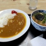 Maruho Shokudou - カレーライス+小ラーメン