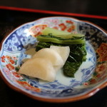 濱丑川魚店 - お新香