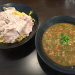 かれー麺　実之和 - かれーつけ麺大盛 豚盛