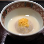 虎白 - 先付　海老芋　白味噌