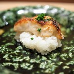 虎白 - 凌ぎ　のど黒　飯蒸し