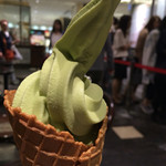 エンドウ元気バー - 豆乳青汁ソフトクリーム 2015/09