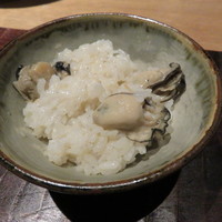 千翠 - 佐賀のいろは島の天然牡蠣と生姜の混ぜご飯3