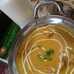 チャンドラ・スルヤ - チキンカレー。普通味。