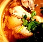 旬鮮味処 かつら - (2015.12)牡蠣土手鍋♪