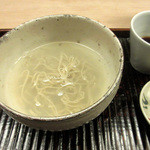 緒方 - 2016.2【9】釜揚げ蕎麦(広島吉和)