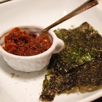 うまめの木 - 生姜味噌と海苔（おつまみ）
