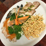 中華美食府 - 前菜四品盛り合わせ（１，０８０円）２０１６年２月