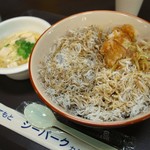土佐角弘海産 - ちりめん丼（2杯目）