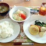 クリエイト - 2016.2.16。日替ランチ（青森産生たらのフライ）650円