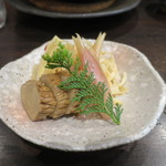 零 - いぶりがっこ、茗荷、大根の皮の漬物