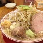 福間ラーメンろくでなし - 背脂極太麺700円 ※期間限定