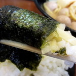 『ラーメン』無料　+　『ウズラ増し』￥100円