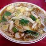 珍達そば - だんござか珍達（みそ珍達そば 700円）