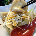 めだかタンタン - 28.2.14
      初の水餃子。表す言葉が思いつきません。美味い。