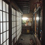 左側の客室でいただきました