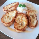 Cafe chou chou - フレンチトースト。