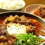 京都焼肉 南大門 - 元祖!南大門名物 　煮込みうどんランチ　￥８８０