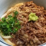 うどん番長 - 肉ぶっかけうどん(冷)
